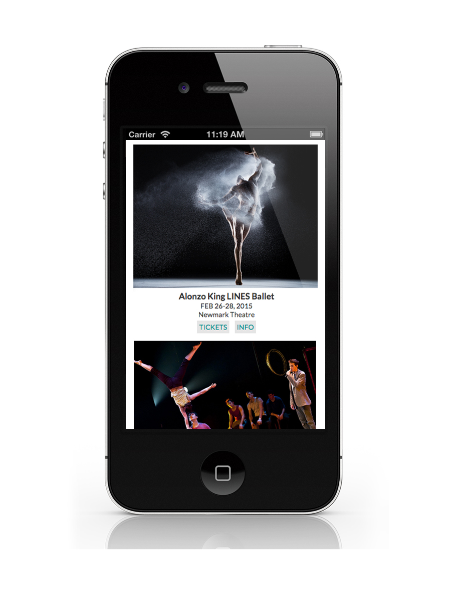 White Bird Dance Web Design, by Sarah Toor